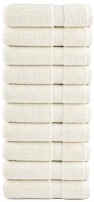 vidaXL Prosoape de baie premium SOLUND 10 buc 100x150 cm 600 gsm