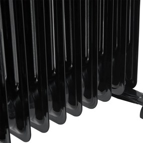 Radiator ulei OH120BL3 cu termostat si display LED, 2500W negru