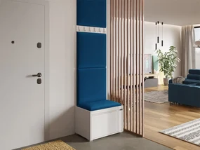 Mobilier pentru hol Leon 60 VII (Alb) (Manila 26). 1059580