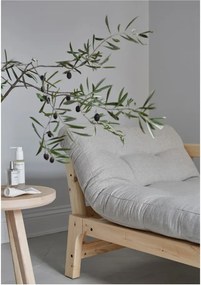 Canapea variabilă KARUP Design Step Natural, albastru petrol