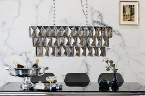 Lustra suspendata moderna Kristall 90cm