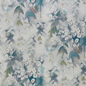 Tapet Cascade, Opal Green Luxury Floral, 1838 Wallcoverings, 5.3mp / rola