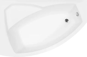 Cada asimetrica Besco Rima 140x90 cm montaj stanga