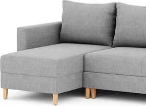 Coltar lemn masiv Oslo Extensibil, 235 × 160 × 85 cm