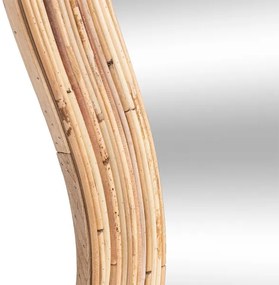 Atmosphera - Oglindă de perete MAGGIE 179,5 x 86 cm, din ratan