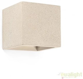Aplica de perete ambientala design minimalist KAMEN bej 63311