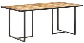 vidaXL Masă de bucătărie, 180 cm, lemn de mango nefinisat