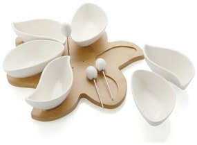 Bol servire Brandani Tranches, 23,5 x 26 cm
