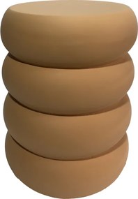 Masuta Laterala Rotunda Vionna Teracota MGO D35x46 Cm