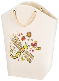 Coș de rufe din material textil 58 l Rollin'Art Libelle – Wenko