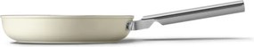 Tigaie SMEG FPF2002CRM, 1,5 l, Ø20 cm, Аcoperire ceramica antiaderenta, Pana la 250°C, Fara PFAS, Inductie, Crem