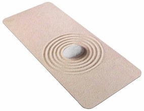 Covoraș de baie maro deschis 50x120 cm Serena – douceur d'intérieur