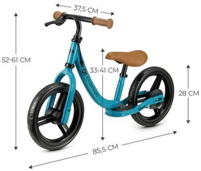 Bicicletă fără pedale KINDERKRAFT SPACE albastru