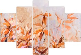 Tablou - Flori pictate (150x105 cm)