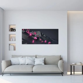 Tablou 3D abstracție (120x50 cm), în 40 de alte dimensiuni noi