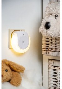 Eglo 97934 - Lumină noapte LED cu senzor TINEO 2xLED/0,4W/230V