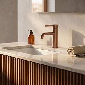 Baterie pentru baie Rea Foster Brush Copper