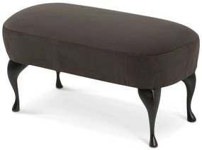 Bancheta Diana, Negru, 84x42x38