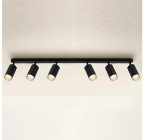 Spot pentru baie Brilagi SELE 6xGU10/30W/230V IP44 negru