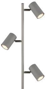 Lampadar Globo 57911SS ROBBY 3xGU10/5W/230V gri
