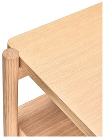 Noptieră în culoare naturală cu aspect de lemn de stejar Appeal – Hübsch