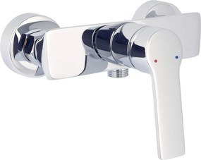 Loco Baterie pentru duș, montare pe perete Finisaj: Crom BLC_040M