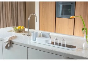 Suport pentru accesorii de spălat alb din plastic SinkStyle – Brabantia