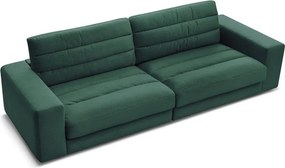 Canapea verde cu tapițerie din catifea 276 cm Sierra – Bobochic Paris