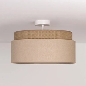 Brilagi - Lustră aplicată PADOVA 1xE27/60W/230V Ø 40 cm bej
