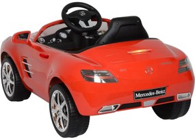 Buddy Toys BEC 7111 Mașinuță electrică MercedesBenz SLS, roșie