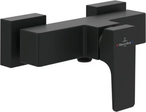 Baterie dus Villeroy&Boch Architectura Square monocomanda negru mat