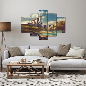 Tablou - Castelul medieval (150x105 cm)