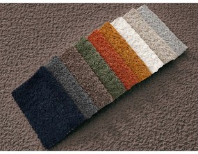 Fotoliu maro cu tapițerie din țesătură bouclé Giorgia – Bobochic Paris