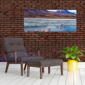 Tablou - Flamingo (120x50 cm)