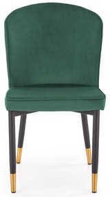 Scaun de bucaterie Dio, verde/negru