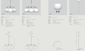 Aplica design modern Raito 48091001 DFTP