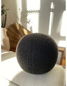 Pernă decorativă din material bouclé ø 20 cm Top – Mioli Decor