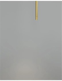 Pendul LED design liniar ELETTRA auriu