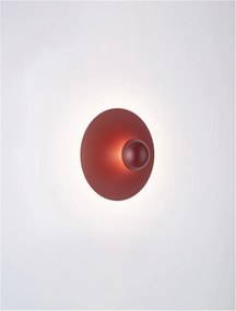 Aplica de perete LED stil minimalist EDEM rosu