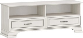 Comoda TV TIFFANY II, crem, PAL laminat, 130x37x50 cm