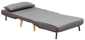 Fotoliu gri închis Folde – Artie