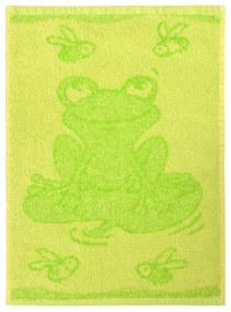 Prosop copii Frog green, 30 x 50 cm