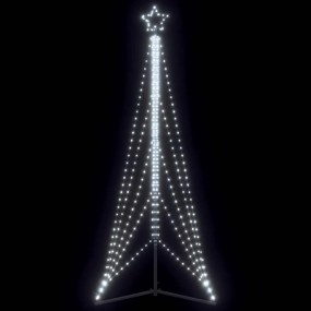 vidaXL Pom de Crăciun LED 525 LED-uri Alb Rece 302 cm