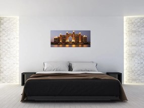 Tablou construcției în Dubai (120x50 cm)