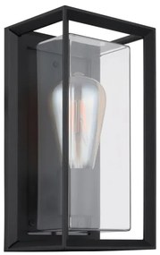 Aplică de exterior Globo 31982S LOGANA 1xE27/60W/230V IP44 negru