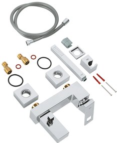 Grohe Eurocube baterie cada-dus perete crom 23141000