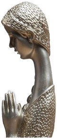 Statueta Praying Lady 10x33cm, Auriu