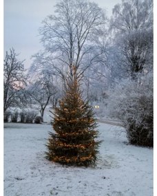 Eglo 410817 - Instalație luminoasă de Crăciun LED pentru exterior GOLDEN, 1200 LED, 29 m, IP44, alb cald