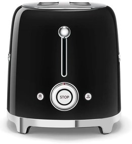 Prăjitor de pâine negru Retro Style – SMEG
