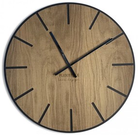 Ceas mare din lemn, culoare maro 60cm